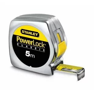 Stanley Miara STALOWA POWERLOCK 3 M X 19 MM OBUDOWA METALOWA - KARTA 0-33-041 ST - Poziomice, łaty, miary - miniaturka - grafika 1