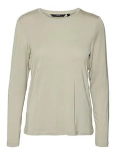 Vero Moda Koszulka w kolorze kremowym - Koszulki i topy damskie - miniaturka - grafika 1