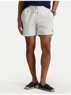 Kąpielówki męskie - Polo Ralph Lauren Szorty kąpielowe 710957782014 Biały Classic Fit - miniaturka - grafika 1