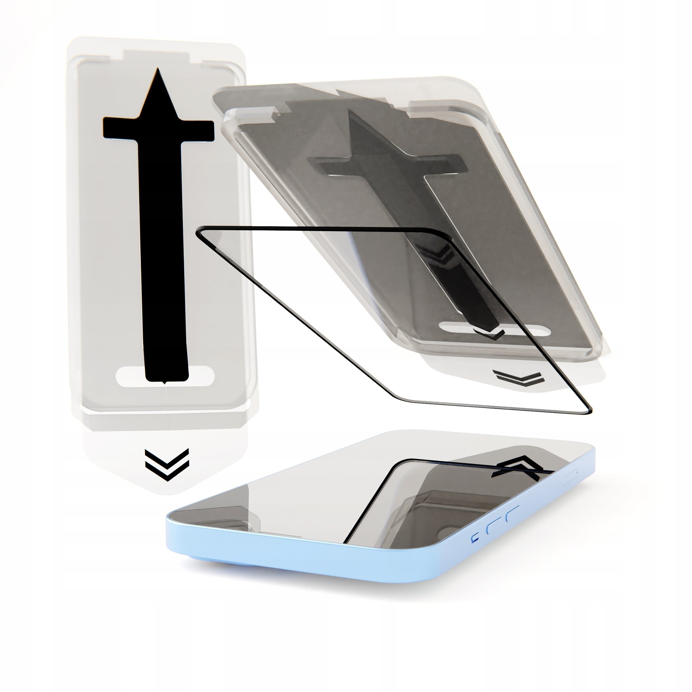SZKŁO DO APPLE IPHONE 17 HARTOWANE MAGIC GLASS EZ-FIT OCHRONNE 9H RAMKA