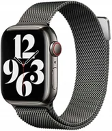 Akcesoria do smartwatchy - BRANSOLETA GRAFITOWA DO APPLE WATCH 42/44/45MM - miniaturka - grafika 1