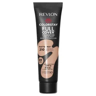 Podkłady do twarzy - Revlon Revlon ColorStay Full Cover Long Lasting Matte Foundation, lekki, odporny na ciepło i pot makijaż twarzy, 390 Early Tan Podkłady 31,309 ml 31.309 ml - miniaturka - grafika 1