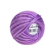 Pasmanteria - Kordonek Stokrotka nr 342 fioletowy melange - miniaturka - grafika 1