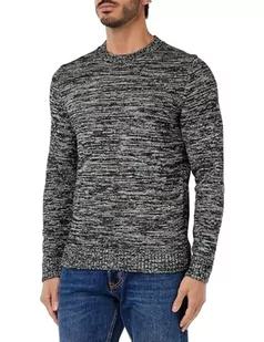 s.Oliver Sales GmbH & Co. KG/s.Oliver Męski kardigan z mieszanki wełny kardigan z mieszanki wełny, czarny, L - Swetry męskie - miniaturka - grafika 1