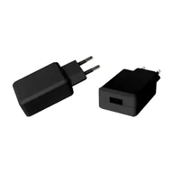 Ładowarki do telefonów - V-Tac Ładowarka USB SZYBKA QC3.0 AC 3.6-6.5V 3.0A Czarna VT-1026 - miniaturka - grafika 1