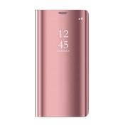 Etui i futerały do telefonów - Samsung Pokrowiec Smart Clear View do S9 G960 różowy - miniaturka - grafika 1