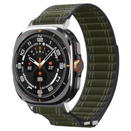 Akcesoria do smartwatchy - SPIGEN WBF0 BAND SAMSUNG GALAXY WATCH ULTRA 2024 / 2025 (47 MM) GREEN - miniaturka - grafika 1