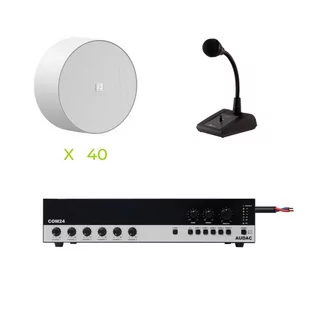 Zestaw audio pod radiowęzeł Audac - Akcesoria do tablic - miniaturka - grafika 1