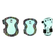 Ochraniacze - Zestaw ochraniaczy na rolki deskorolkę hulajnogę Nils Extreme H727 - miniaturka - grafika 1