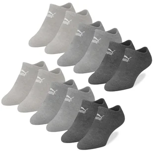 Puma Skarpety Męskie Stopki Sneaker Zestaw Bawełna Szare Mix 6 par Rozmiar 39/42 - Skarpetki męskie Puma Skarpety Męskie Stopki Sneaker Zestaw Bawełna Szare Mix 6 par Rozmiar 39/42 - Skarpetki męskie - miniaturka - grafika 1