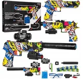 Zabawki militarne - Karabin Pistolet Na Kulki Do Automat Deagle Kulki + Żelowe Cs Zestaw - miniaturka - grafika 1