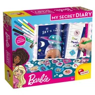 Zabawki kreatywne - Lisciani Barbie Mój sekretny pamiętnik - miniaturka - grafika 1