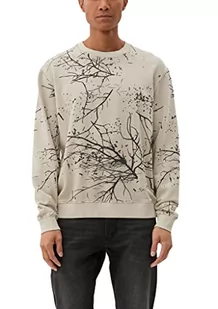 s.Oliver Męska bluza 10.3.11.14.140.2120926, brązowa, L - Bluzy męskie - miniaturka - grafika 1