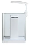 Akwaria i zestawy akwarystyczne - AQUA NOVA Akwarium NANO 10L LED filtr i oświetlenie Biały - miniaturka - grafika 1