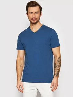 Koszulki męskie - Benetton United Colors Of T-Shirt 3U53J4231 Granatowy Regular Fit - grafika 1