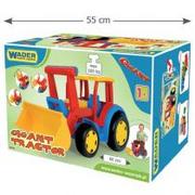 Samochody i pojazdy dla dzieci - Wader Traktor Gigant Spychacz 66000 - miniaturka - grafika 1