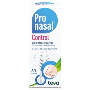 Pronasal Control 50µg/dawkę aerozol do nosa x60 dawek - Przeziębienie i grypa - miniaturka - grafika 1