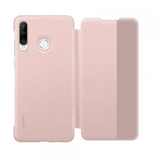 Huawei Smart View Flip Cover pokrowiec etui z klapką typu Smart Huawei P30 Lite różowy (51993078) - Etui i futerały do telefonów - miniaturka - grafika 3