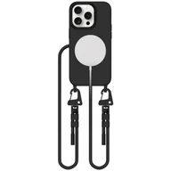 Etui i futerały do telefonów - Etui TECH-PROTECT MagNecklace MagSafe do Apple iPhone 14 Pro Czarny - miniaturka - grafika 1