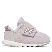 Buty dla dziewczynek - Sneakersy New Balance I5743MK Fioletowy - miniaturka - grafika 1