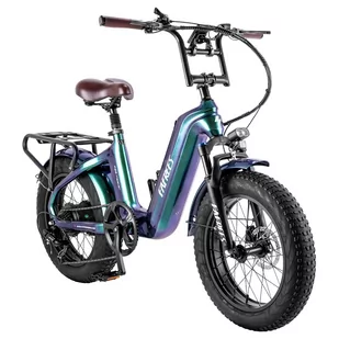 FAFREES F20 Master E-bike 20*4.0 inch Air Tire 500W Rear Drive 25km/h Max Speed 48V 22.5Ah Battery 140-160km Range Green - Rowery - miniaturka - grafika 4