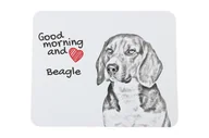 Podkładki pod mysz - Beagle podkładka pod mysz z psem Art-Dog - miniaturka - grafika 1