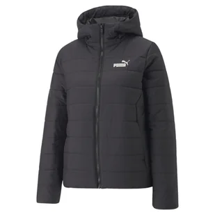 Damska ocieplana kurtka Essentials PUMA Black - Kurtki damskie - miniaturka - grafika 1