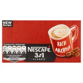 Woda - Nescafé 3in1 Classic Rozpuszczalny napój kawowy 462 g (28 x 16,5 g) - miniaturka - grafika 1