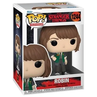 Figurka Funko Pop 1244 Robin Stranger Things - Figurki kolekcjonerskie - miniaturka - grafika 1