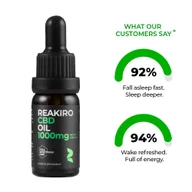 Suplementy naturalne - Olej CBD 1000mg Full Spectrum – 10% CBD 10ml - miniaturka - grafika 1