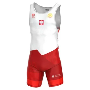 Trykot zapaśniczy męski EXTREME HOBBY Reprezentacja POLSKA - Kimona, stroje i obuwie - miniaturka - grafika 1