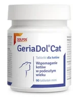 Suplementy i witaminy dla kotów - DOLFOS Geriadol Cat 90 tabl. mini - miniaturka - grafika 1