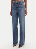 Spodnie damskie - Guess Jeansy W6RA3A D4K30 Niebieski - miniaturka - grafika 1