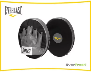Everlast Punch Mitts, Black/Grey, osfa, 400338 4318 - Rękawice bokserskie - miniaturka - grafika 1