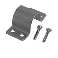 Akcesoria TV-SAT - A.S.Sat 46043 ocynkowana stalowa obejma masztowa do rur o średnicy 38-42 mm z 2 śrubami - miniaturka - grafika 1