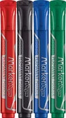 Zakreślacze - Marker permanentny różne kolory Maped 4szt OKRĄGŁY - miniaturka - grafika 1
