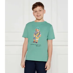 POLO RALPH LAUREN T-shirt Regular Fit - Koszulki dla chłopców - miniaturka - grafika 1