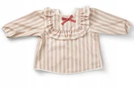 Śliniaki i fartuszki - ELODIE DETAILS ŚLINIAK Z DŁUGIM RĘKAWEM FARTUSZEK / CANDY STRIPES - miniaturka - grafika 1