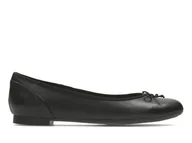 Baleriny - Clarks, Baleriny damskie, Couture Bloom, czarny, rozmiar 37 - miniaturka - grafika 1