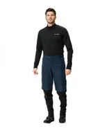 Spodnie męskie - Spodnie Całoroczne Męskie 2 W 1 Vaude Moab - Granatowe-Xl - miniaturka - grafika 1