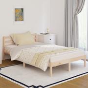 Łóżka - Lumarko Rama łóżka, lite drewno sosnowe, 120 x 200 cm - miniaturka - grafika 1