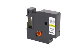 Zamiennik taśmy DYMO D1 40918 9mm żółta/czarny - Etykiety do drukarek Zamiennik taśmy DYMO D1 40918 9mm żółta/czarny - Etykiety do drukarek - miniaturka - grafika 4