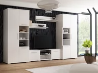 Meblościanka PER LA VITA Apollo, biała, 310x190x300 cm