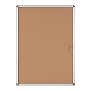 Gablota informacyjna z korkową powierzchnią, 720 x 980 mm - Gabloty - miniaturka - grafika 1
