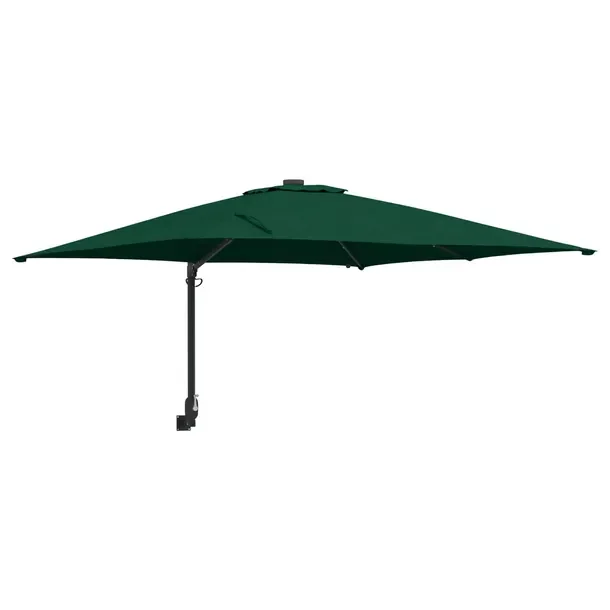 Parasolka ogrodowa Ze LED Lights Zielony 248,5 x 247,5 x 160 cm