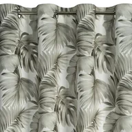 Zasłony - Zasłona EUROFIRANY Zora 140 x 250 cm Biało-beżowy - miniaturka - grafika 1