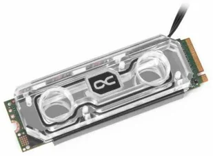 Alphacool HDX Apex M.2 2280 SSD Cooler ARGB - Acryl - Chłodzenie wodne - miniaturka - grafika 1