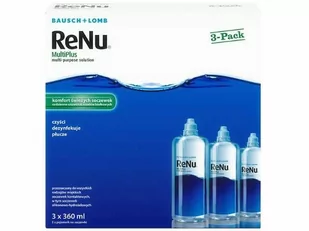 Renu Multiplus 3 x 360ml - Płyny do soczewek kontaktowych - miniaturka - grafika 1