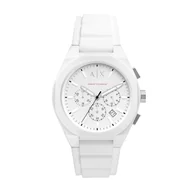 Zegarki męskie - Armani Exchange Watch AX4160, biały - miniaturka - grafika 1