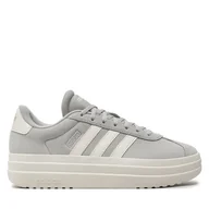 Sneakersy damskie - Sneakersy adidas VL Court Bold IF9784 Szary - miniaturka - grafika 1